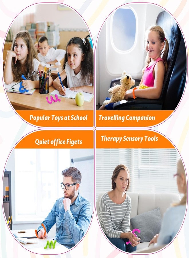 Soarly Sensory Fidget Toys for Kids with Autism & ADHD - Christmas & Birthday Stocking Stuffers Gifts for Boys & Girls & Teen & Adults, Quiet Fidget Toys for Classroom Calm Down Corner, Road Trip Essentials - Image 4